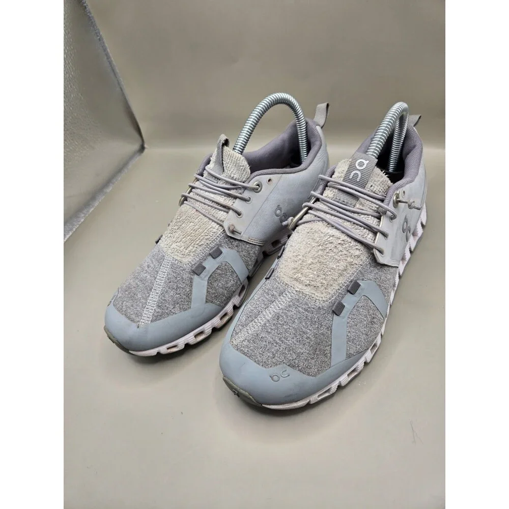 On Cloud Terry 5 Shoes Women's 7.5 Grey Road Running Athletic Workout Sneakers